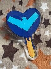 Load image into Gallery viewer, Blue Bird Pop Acrylic Pin